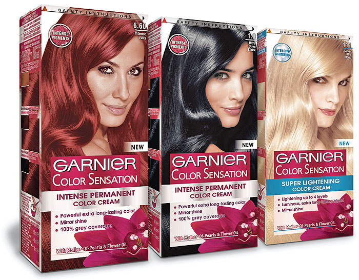 Краски для волос Garnier Color Sensation